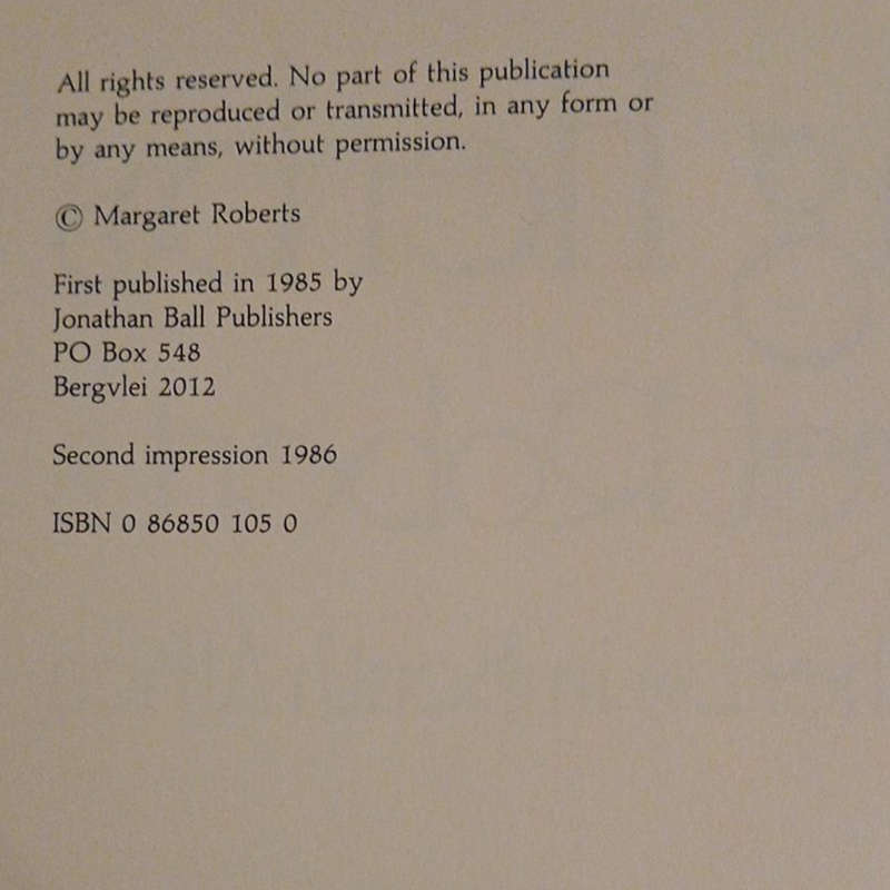 1985 Growing Herbs with Margaret Roberts, A guide to growing herbs in South Africa By Margaret Rober