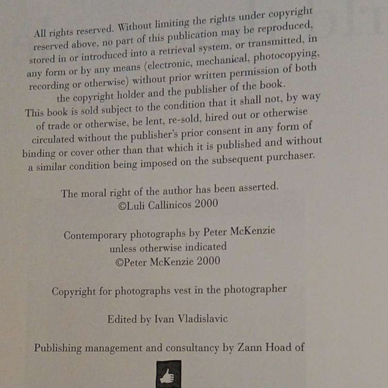 2000 The World that Made Mandela, A Heritage Trail 70 Sites of Significance By Luli Callinicos Hardc