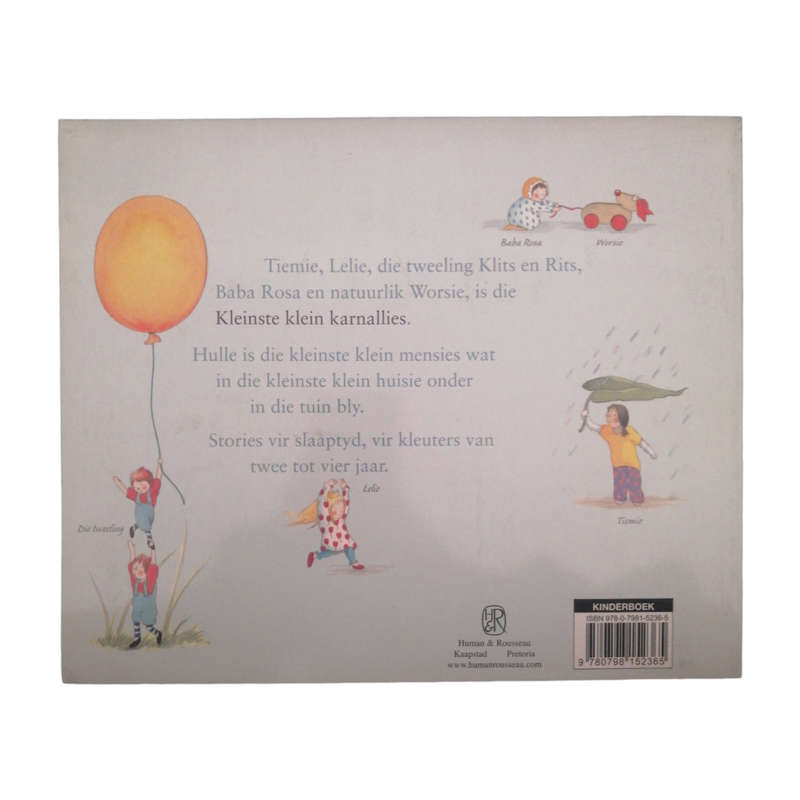 2010 Dierestories Vir Slaaptyd by Georgie Adams and Atsuko Morozumi and Kleinste Klein Karnallies by