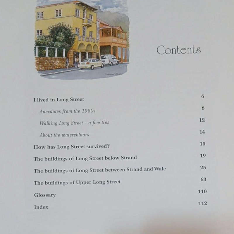 2007 Walking Long Street Cape Town By Desmond Martin Softcover