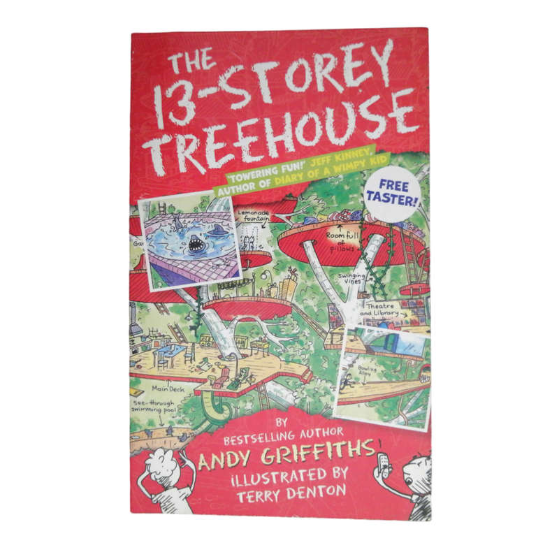 The 65-Storey Treehouse and The 13-Storey Treehouse by Andy Griffiths and Terry Denton Softcover