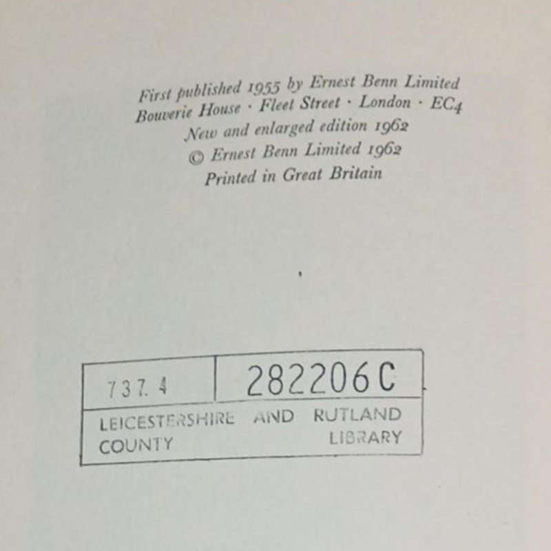 1955 Coins Practical Handbook for Collectors by Howard W.A. Linecar Hardcover w/Dustjacket