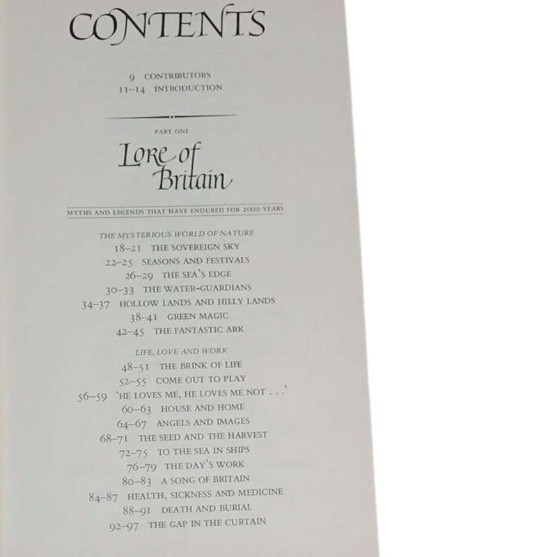 1973 Folklore, Myths and Legends of Britain Published by Reader's Digest Association Hardcover w/o D