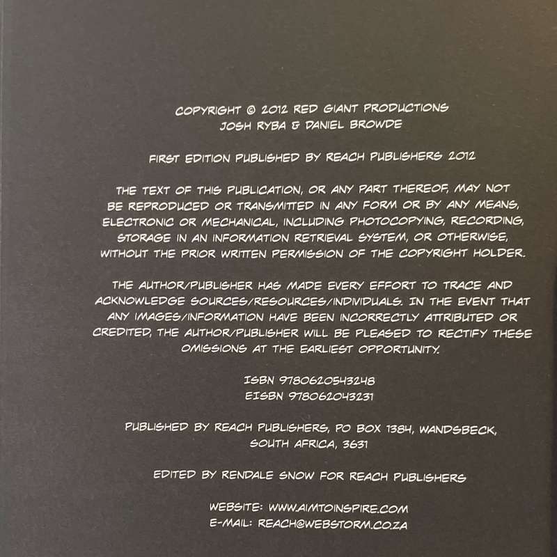 2012 Rebirth by Daniel Browde and Josh Ryba Softcover