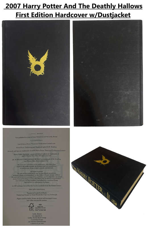 Harry Potter Book 1-7 Set and Harry Potter by J. K. Rowling  1997 Harry Potter And The Philosopher's
