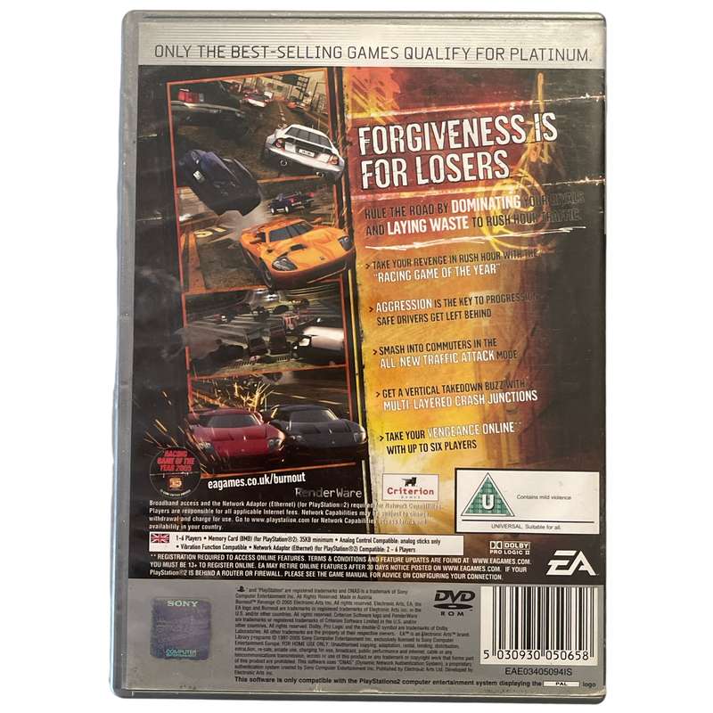 Burnout Revenge PlayStation 2
