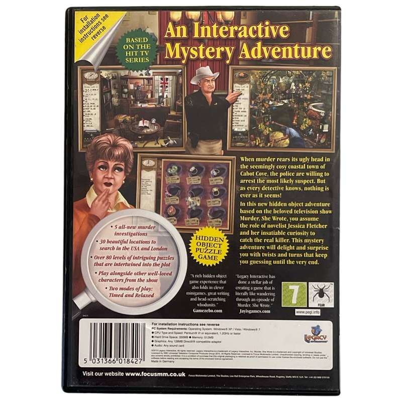 Murder, She Wrote PC (CD)