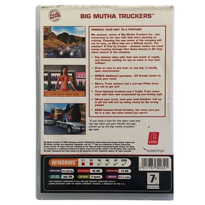 Big Mutha Truckers PC (CD)