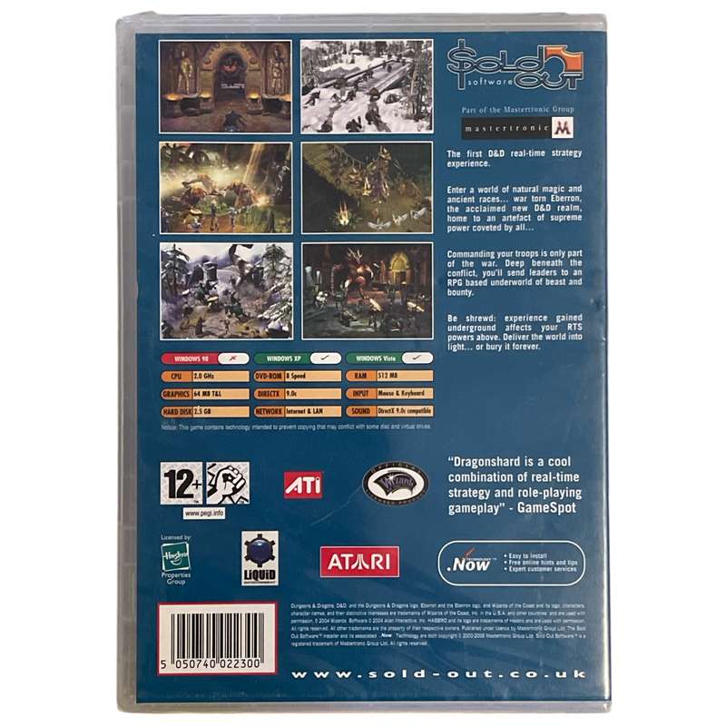 Dungeons & Dragons - Dragonshard PC (DVD)