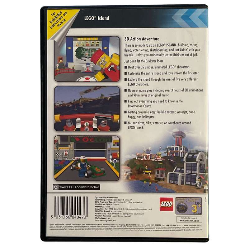Island - 3D Action Adventure PC (CD)