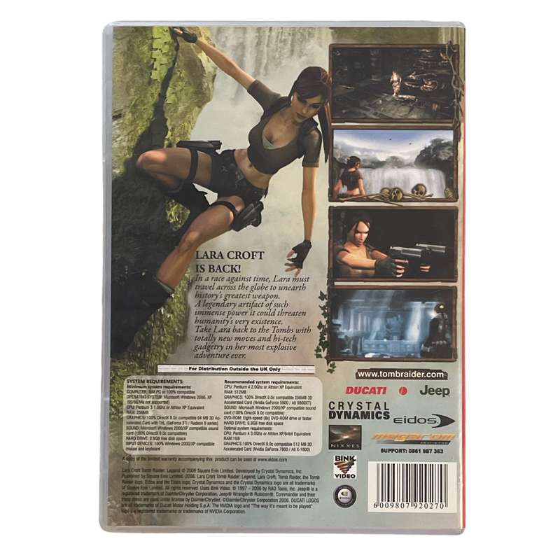 Tomb Raider - Legend PC (DVD)