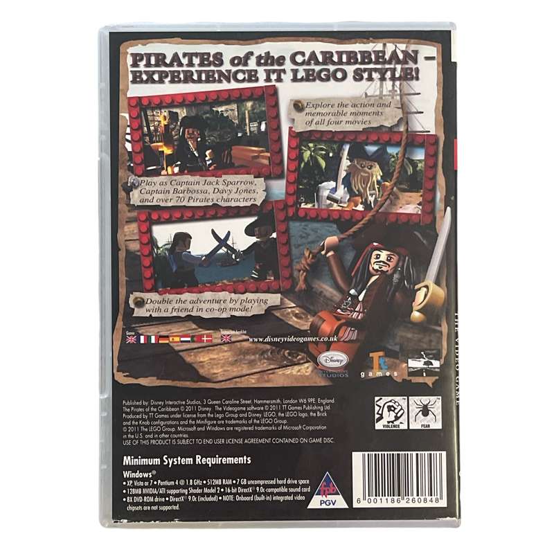 Pirates Of The Caribbean - The Video Game PC (DVD)