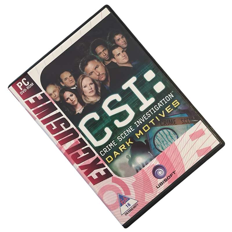 CSI: Crime Scene Investigation - Dark Motives PC (DVD)