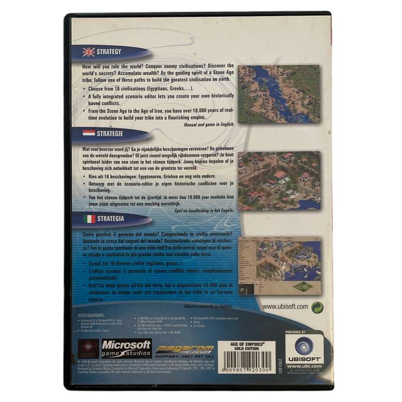 Age Of Empires - Gold Edition PC (DVD)