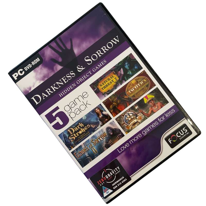 Darkness & Sorrow - Hidden Object Games PC (DVD)