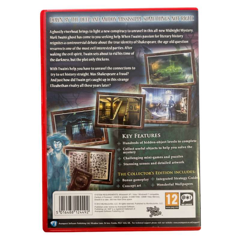 Midnight Mysteries - Devil On The Mississippi Collector's Edition PC (CD)