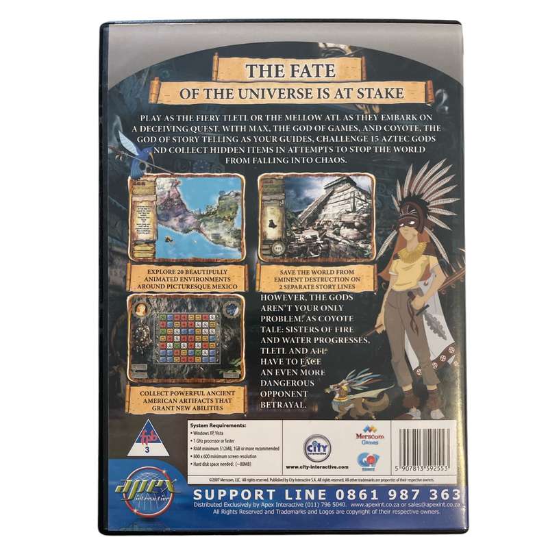 Coyote's Tales - Sisters Of Fire And Water PC (CD)