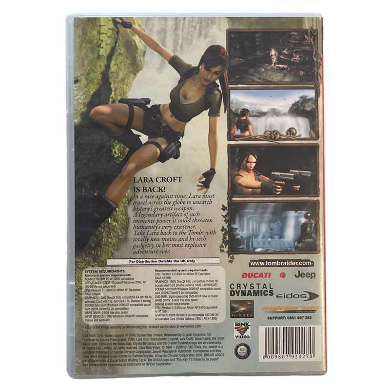 Tomb Raider - Legend PC (DVD)