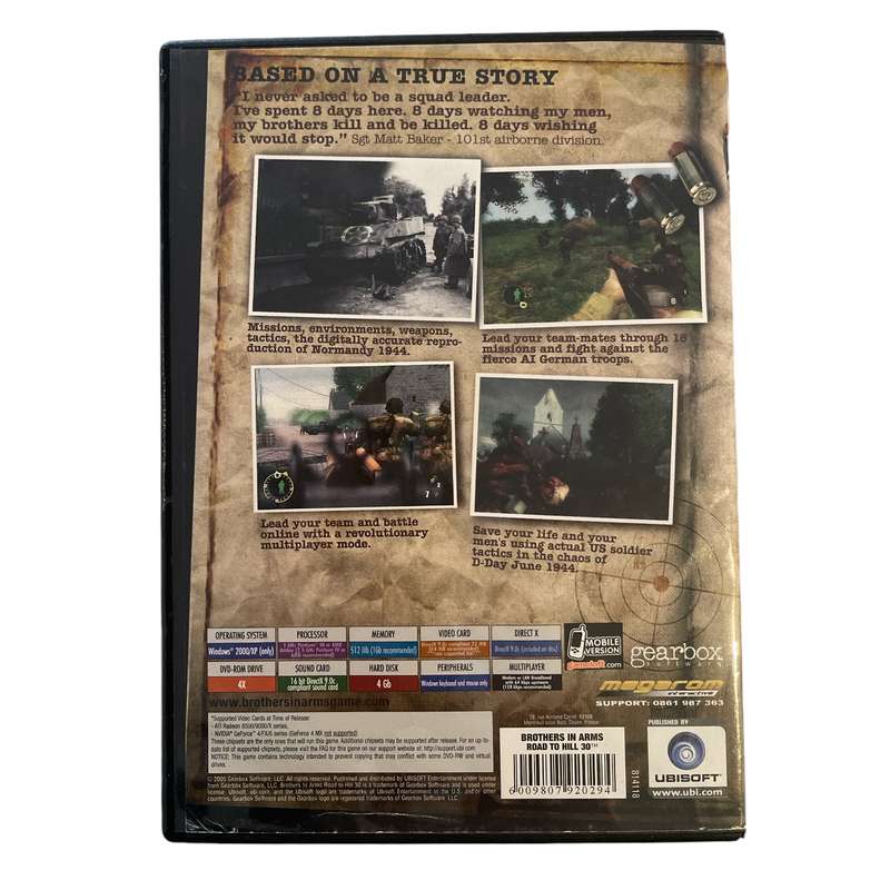 Brothers In Arms - Road To Hill 30 PC (DVD)