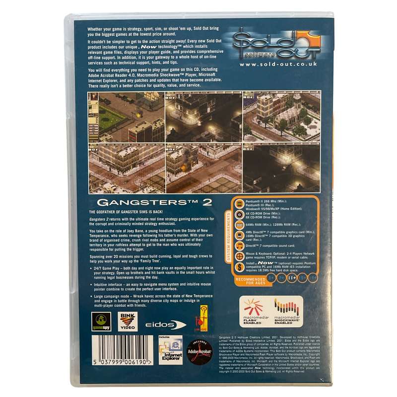Gangsters 2 PC (CD)