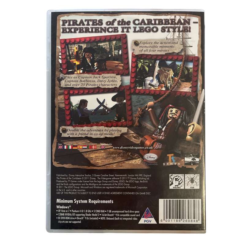 Pirates Of The Caribbean - The Video Game PC (DVD)