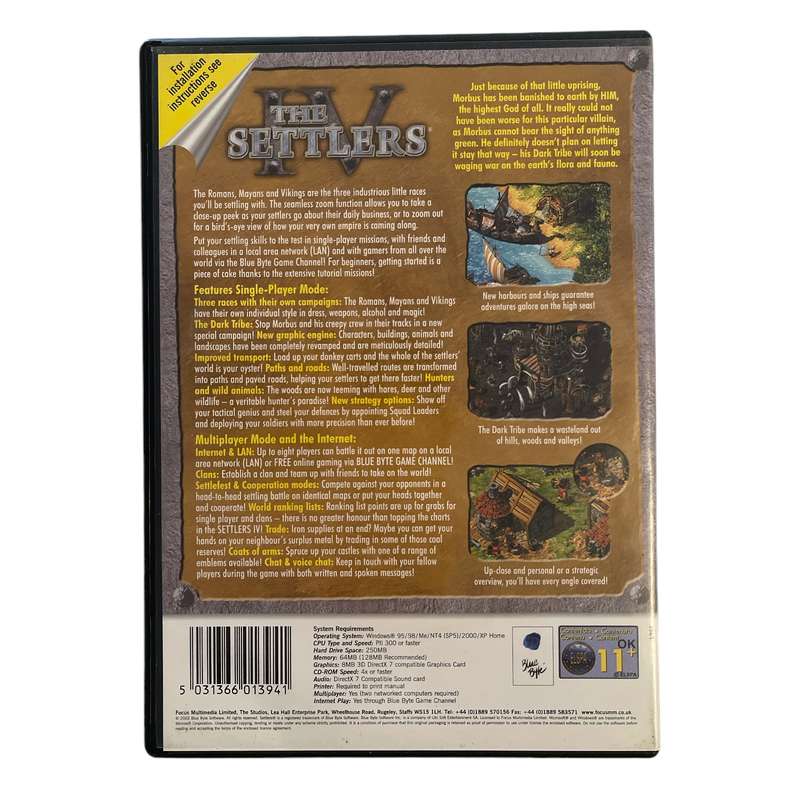 The Settlers II PC (CD)