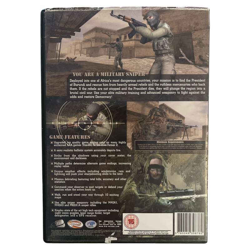 Marine Sharpshooter - Jungle Warfare PC (CD)