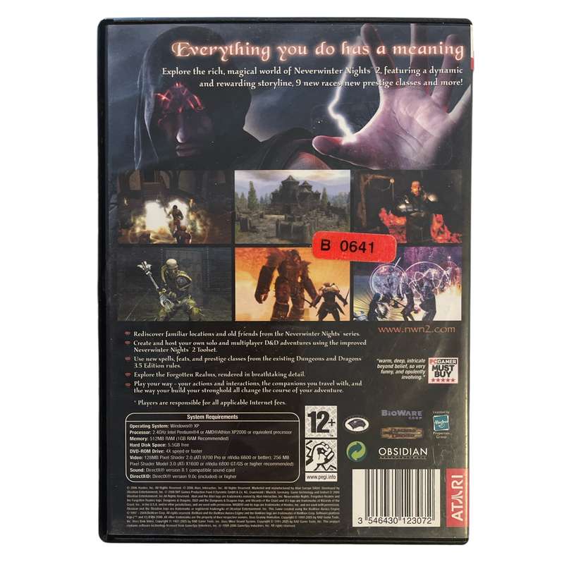 Neverwinter Nights 2 PC (DVD)