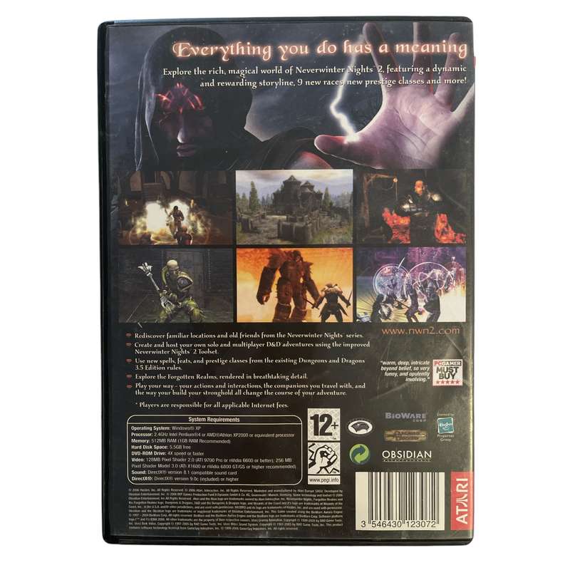 Neverwinter Nights 2 PC (DVD)