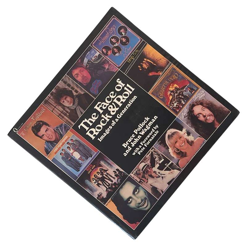 1978 The Face of Rock and Roll by Bruce Pollock and John Wagman Softcover