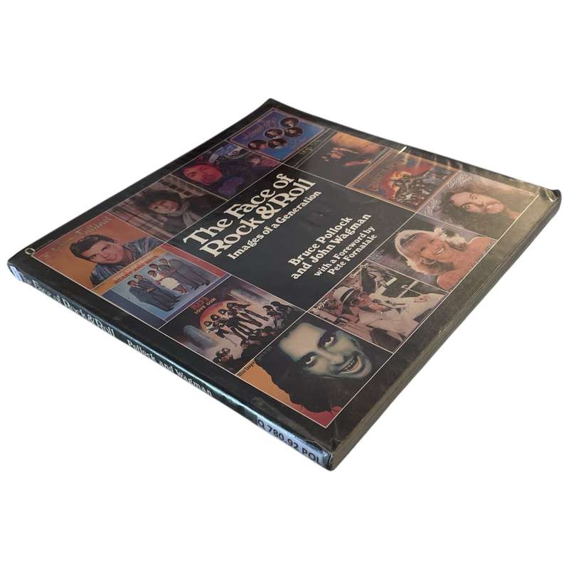 1978 The Face of Rock and Roll by Bruce Pollock and John Wagman Softcover