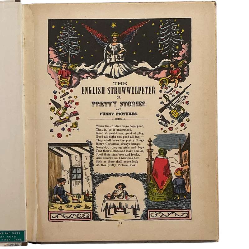 Struwwelpeter by Dr. Heinrich Hoffman Hardcover w/o Dustjacket