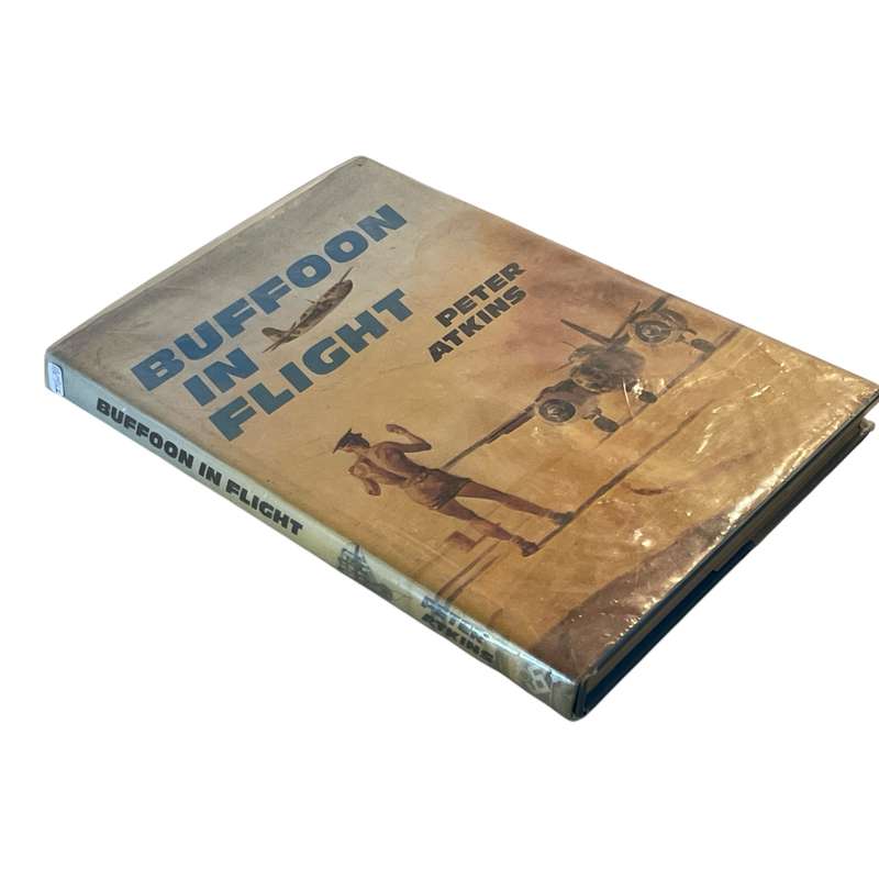 1978 Buffoon In Flight by Peter Atkins Hardcover w/Dustjacket