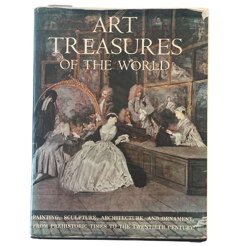 1972 Art Treasures Of The World Hardcover w/Dustjacket