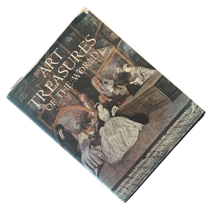 1972 Art Treasures Of The World Hardcover w/Dustjacket