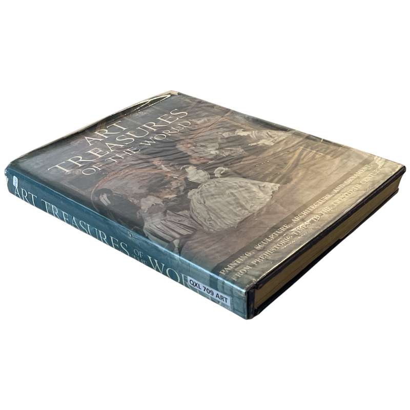 1972 Art Treasures Of The World Hardcover w/Dustjacket