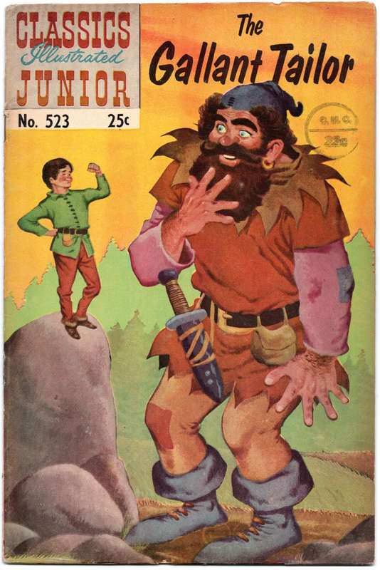 The Gallant Tailor - Classics Illustrated Junior Issue 523 VF Softcover