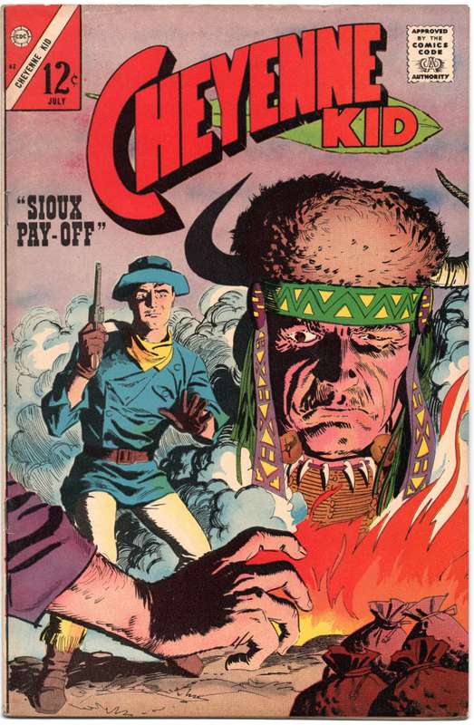 1967 Cheyenne Kid Issue 62 FN Softcover