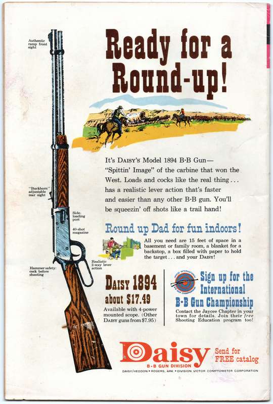 1968 Bonanza Issue 27 VG Softcover