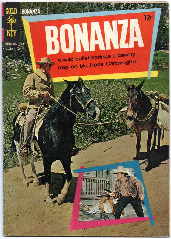 1967 Bonanza Issue 24 VF Softcover