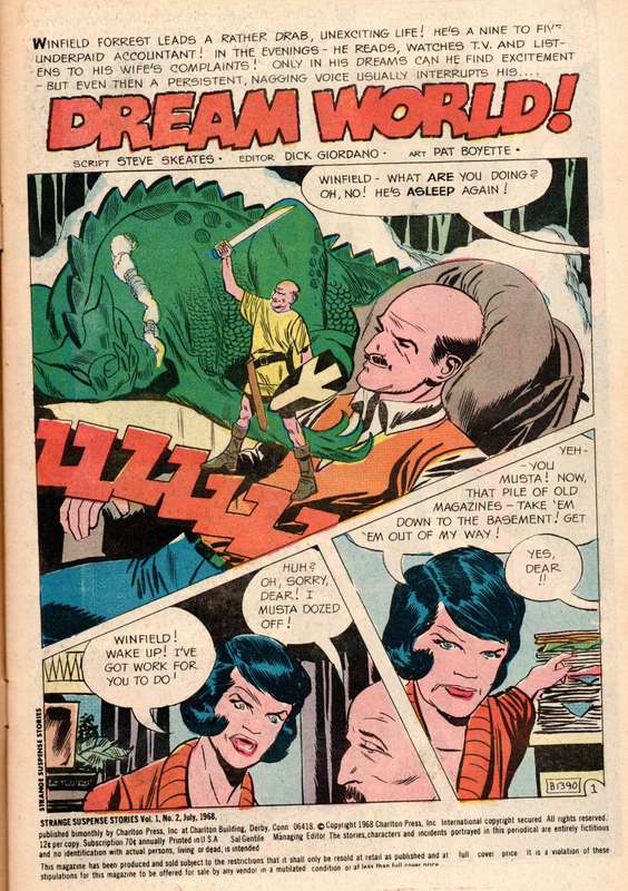 1968 Strange Suspense Stories Issue 2 NM Softcover
