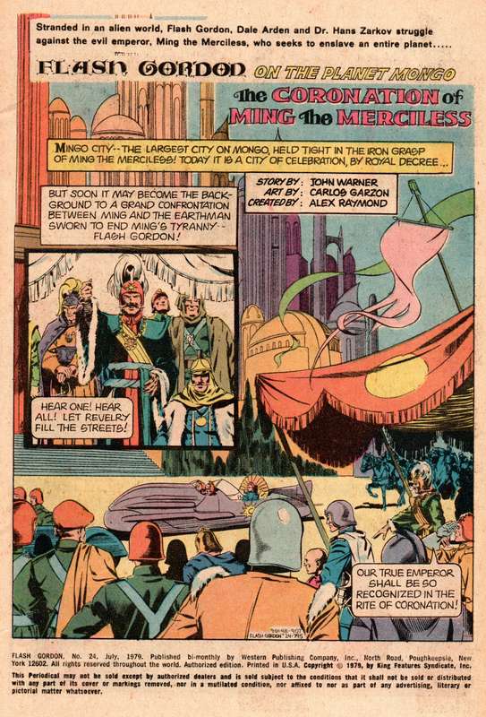 1979 Flash Gordon Issue 24 VF Softcover