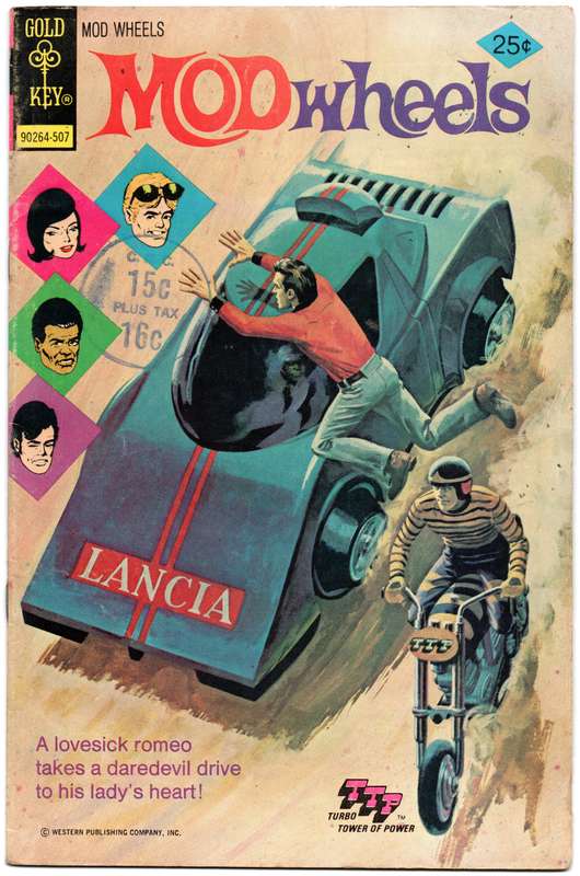 1975 Mod Wheels Issue 17 VF Softcover