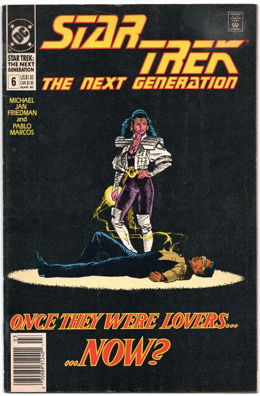 1990 Star Trek- The Next Generation Issue 6-8 3 Comic Set NM Softcover