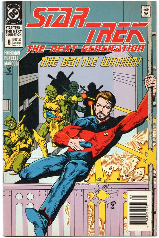 1990 Star Trek- The Next Generation Issue 6-8 3 Comic Set NM Softcover