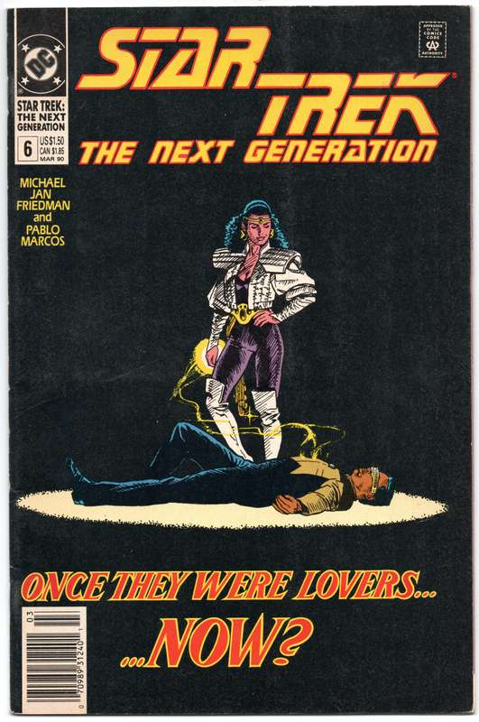 1990 Star Trek- The Next Generation Issue 6 and 8 2 Comic Set NM Softcover