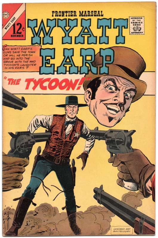 1966 Wyatt Earp- Frontier Marshall Issue 66 NM Softcover