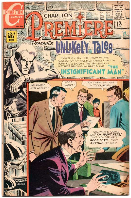 1968 Charlton Premiere Issue 4 NM Softcover