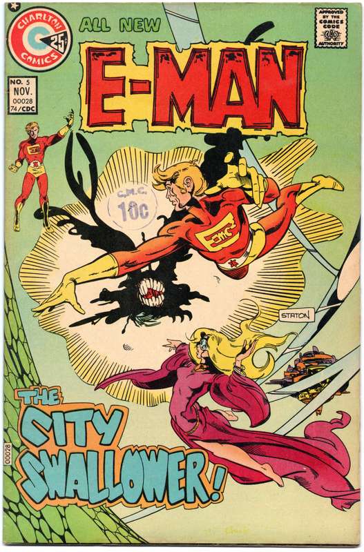 1974 E-Man Issue 5 NM Softcover