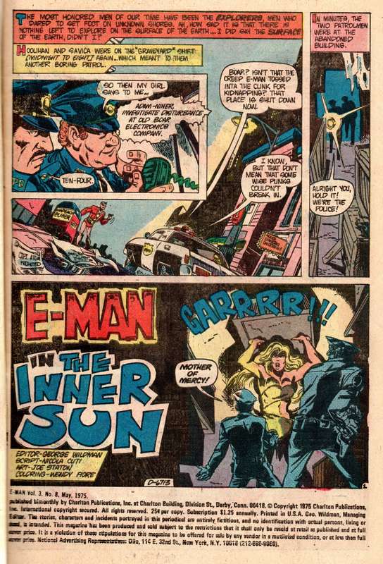 1975 E-Man Issue 8 NM Softcover